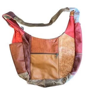 Multicolor Patchwork Boho Bohemian Hippie Chic Bag